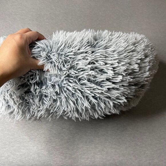 Western Home 24'' Donut Faux Fur Plush Pet Bed - Picture 7 of 9